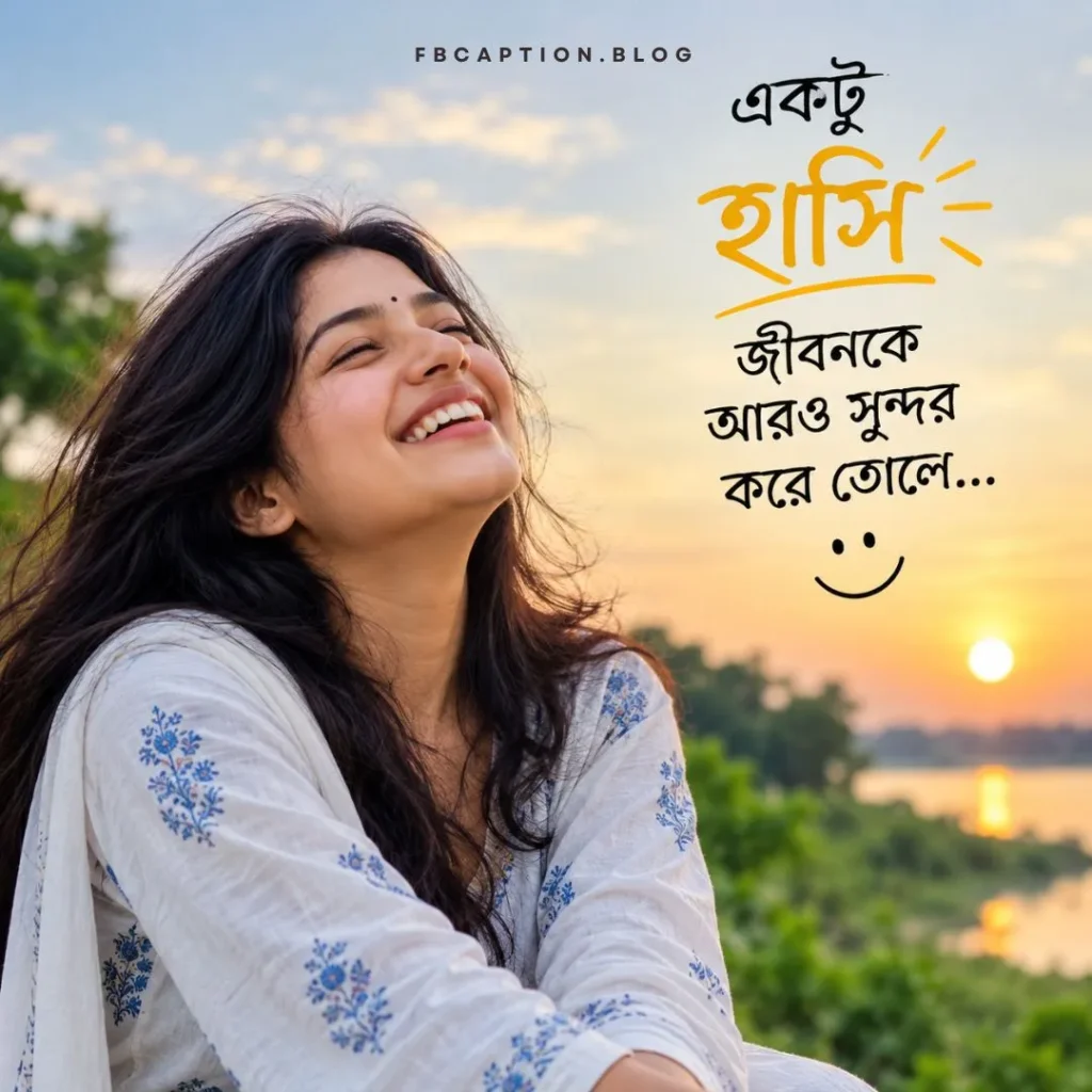 হাসি নিয়ে ক্যাপশন