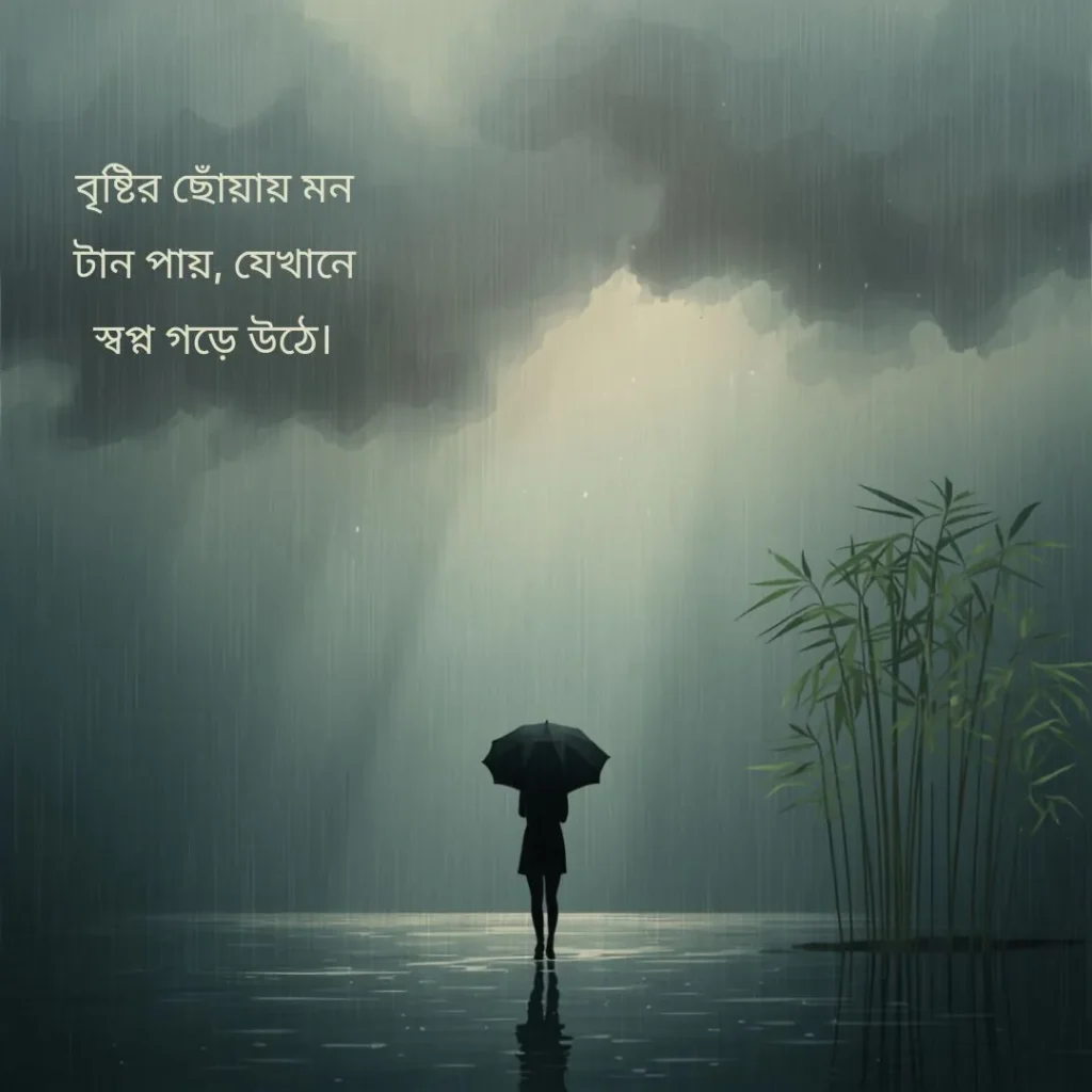 বৃষ্টি নিয়ে ক্যাপশন