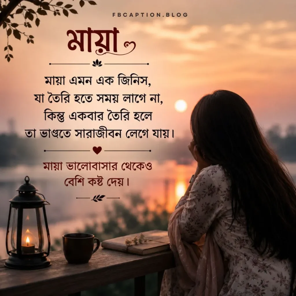 মায়া নিয়ে উক্তি