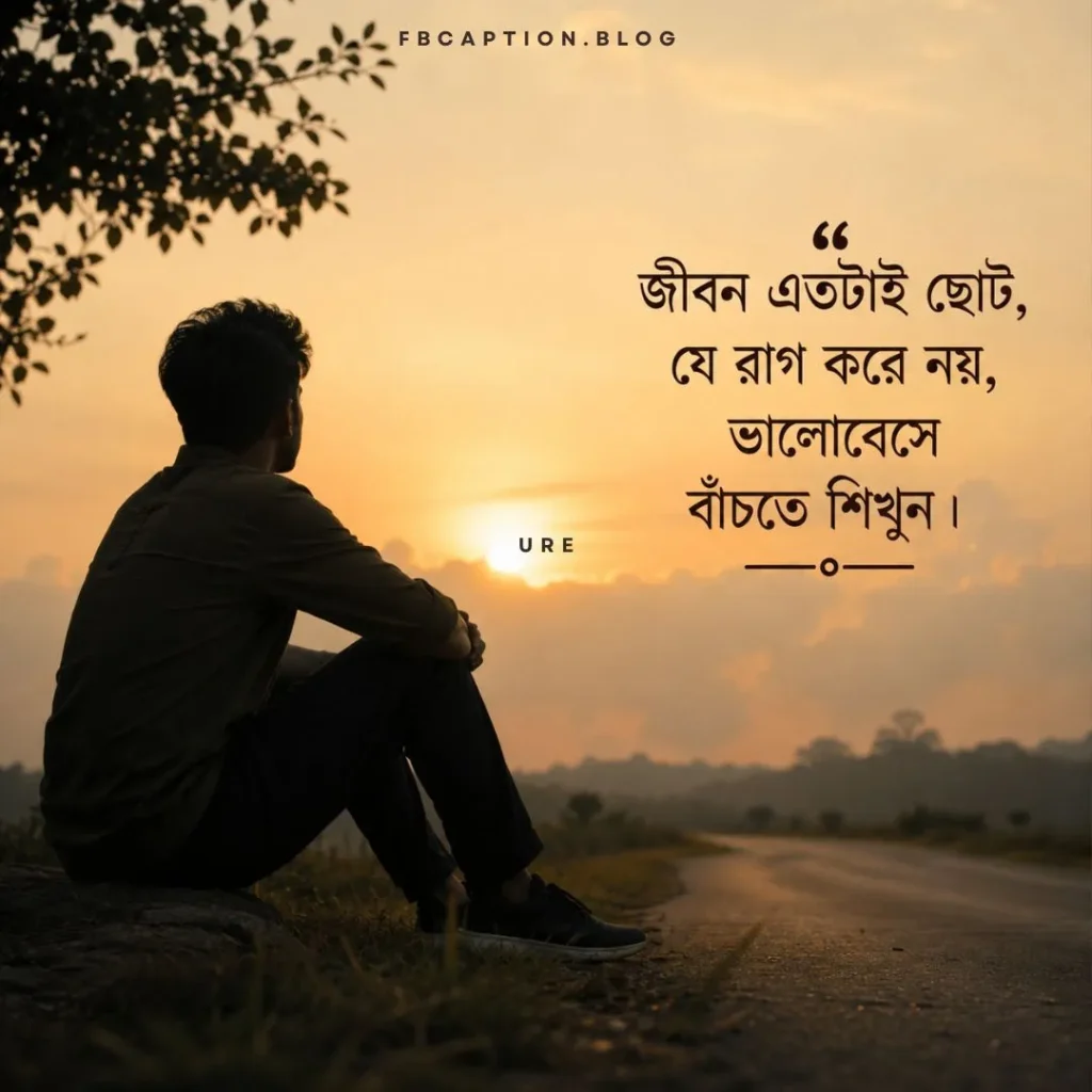 জীবন নিয়ে ক্যাপশন