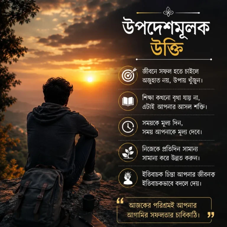 উপদেশমূলক উক্তি