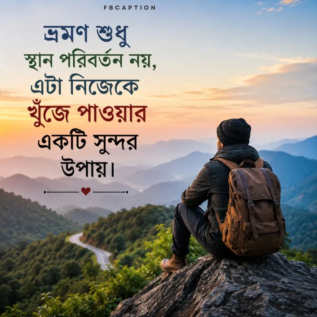 ভ্রমণ নিয়ে স্ট্যাটাস