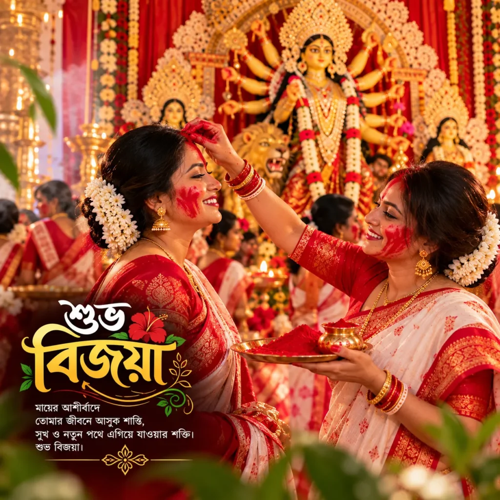 বিজয়ার প্রণাম ও শুভেচ্ছাবার্তা