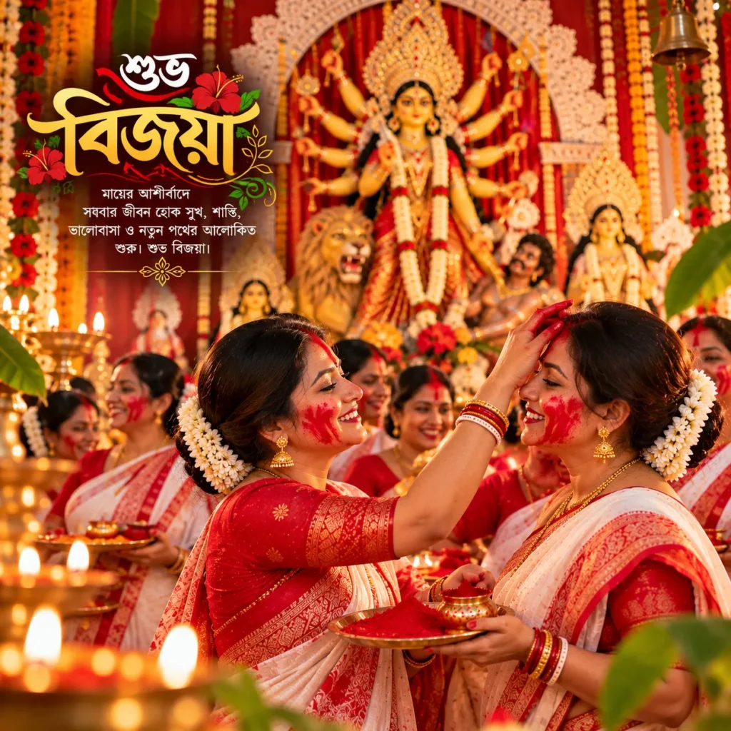বিজয়ার প্রণাম ও শুভেচ্ছাবার্তা